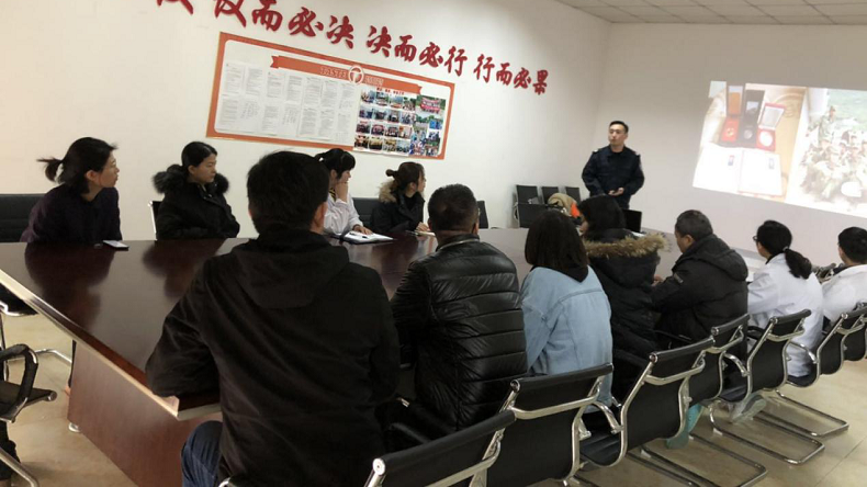 特斯特參加防火知識培訓 特斯特參加防火知識培訓