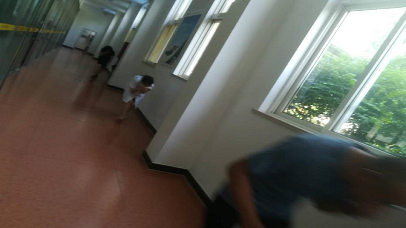 青島特斯特消防演習 青島特斯特消防演習