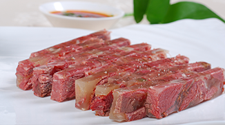 水晶牛肉配方及加工工藝